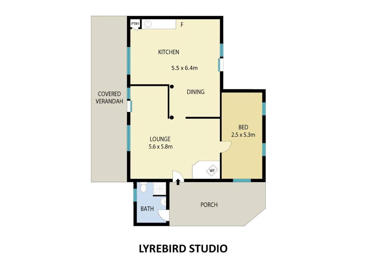 Lyrebird Studio Secluded Retreat In The Watagans. 20 Min Drive To Cessnock Ellalong Екстериор снимка